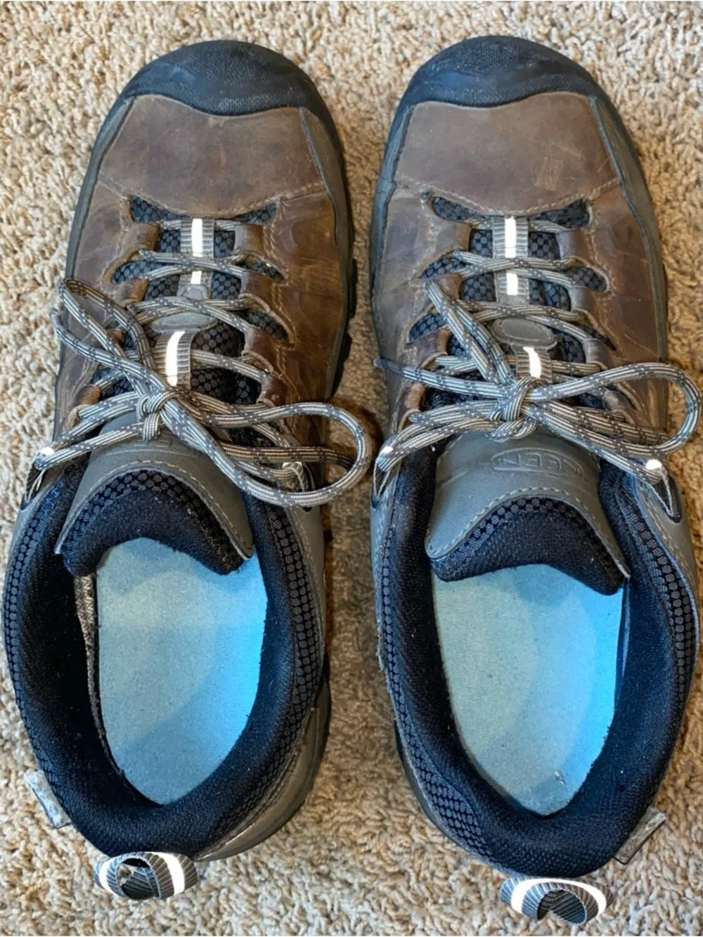 Keen Targhee III Waterproof Hiking Shoe Mens 11.5 Brown Leather Gorpcore Trail